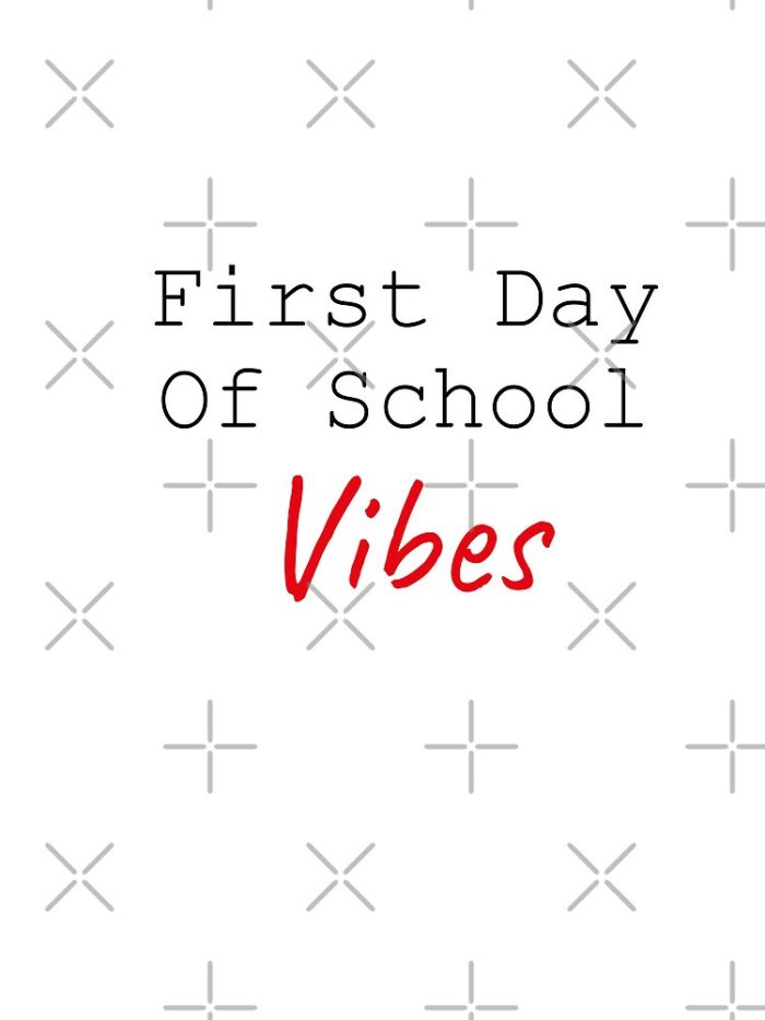 Back To School Vibes Happy First Day Of School Drawstring Bag DSB1233 1