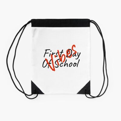 Back To School Vibes Happy First Day Of School Drawstring Bag DSB1246 2 Back To School Vibes Happy First Day Of School Drawstring Bag DSB1246 2