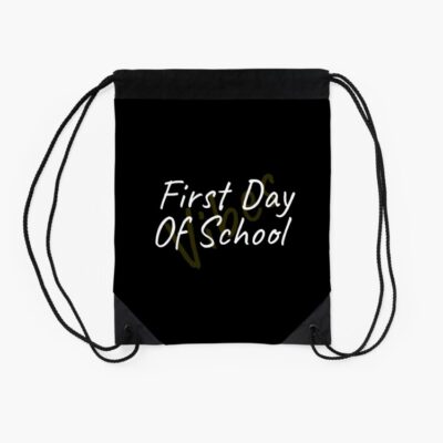 Back To School Vibes Happy First Day Of School Drawstring Bag DSB1247 2