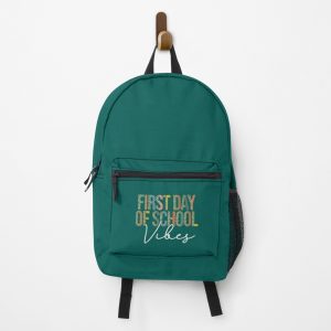 Back To School Vibes Happy First Day Of School For Teachers Backpack PBP862