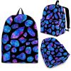 Blue Crystal Cosmic Galaxy Space Print Back To School Backpack BP490