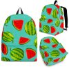 Blue Summer Watermelon Pattern Print Back To School Backpack BP471