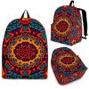 Bohemian Native Mandala Pattern Print Back To School Backpack BP462