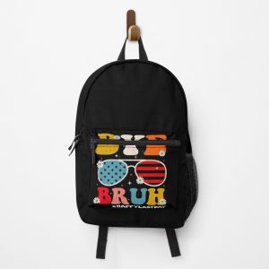 Bye Bruh Teacher Happy Last Day Of School Hello Summer Funny Groovy Backpack PBP210