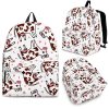 Cartoon Happy Dairy Cow Pattern Print Back To School Backpack BP346