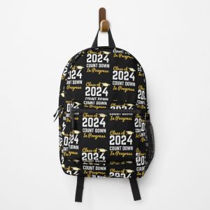 Class Of 2024 Count Down In Progress First Day Of School Backpack PBP274