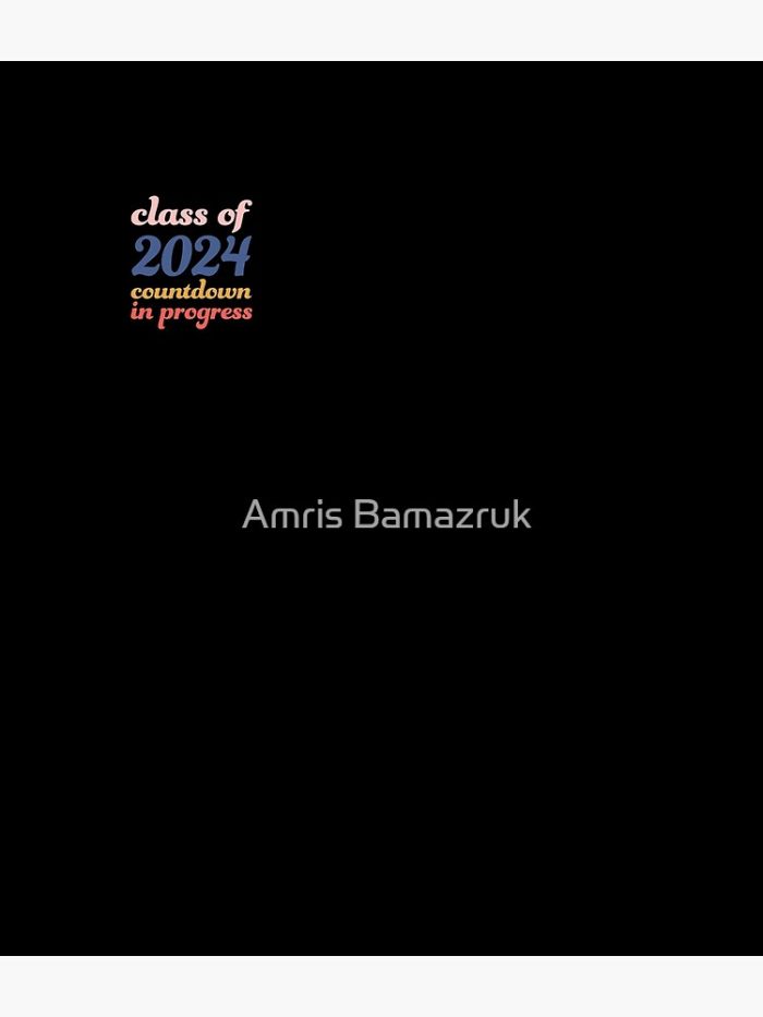 Class Of 2024 Countdown In Progress Backpack PBP179 1