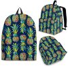 Colorful Pineapple Pattern Print Back To School Backpack BP286