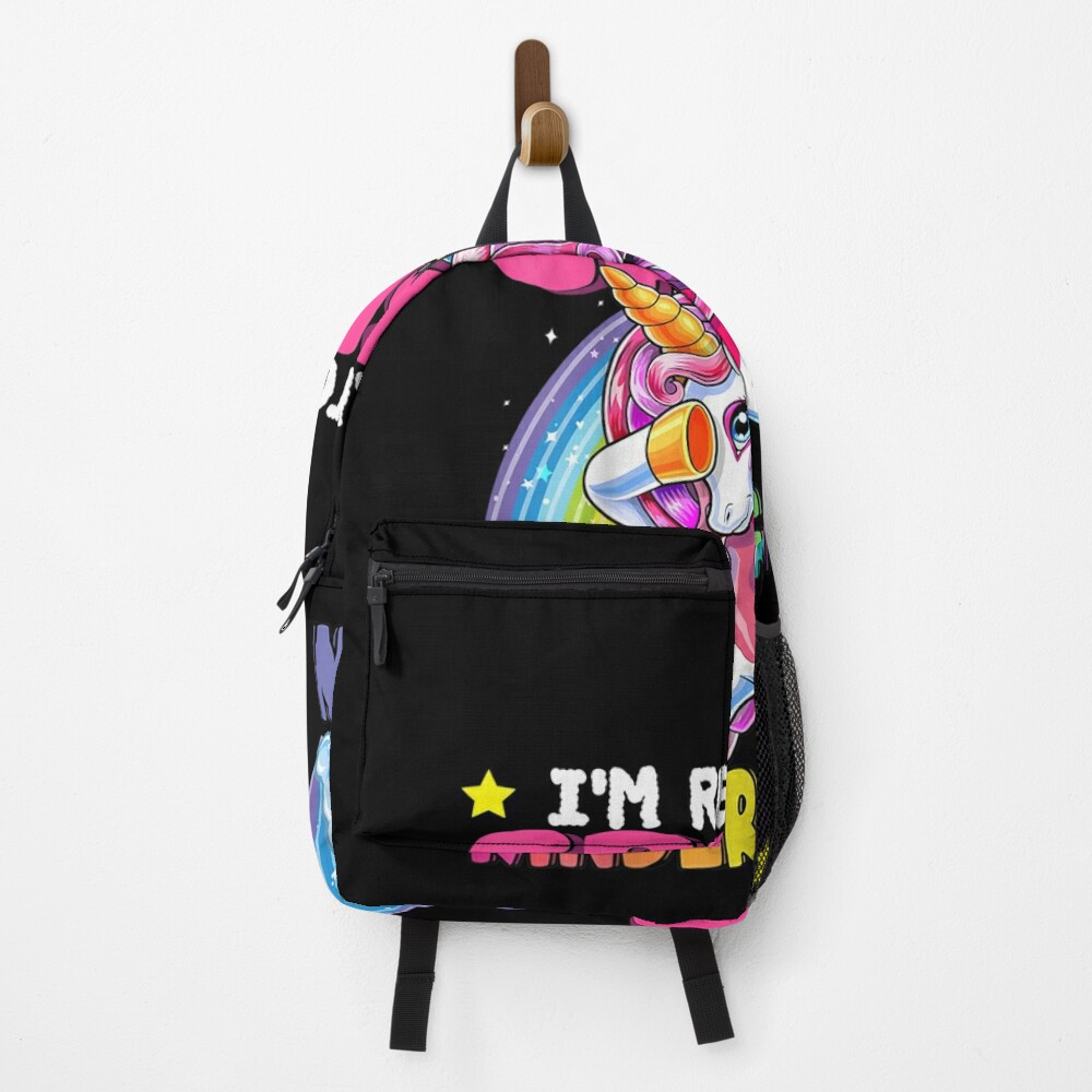Crush Kindergarten Dabbing Unicorn Back To School Girls Gift Backpack PBP905