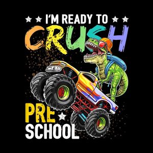 Crush Preschool Dinosaur Monster Truck Back To School Boys Backpack PBP928 1 Crush Preschool Dinosaur Monster Truck Back To School Boys Backpack PBP928 1