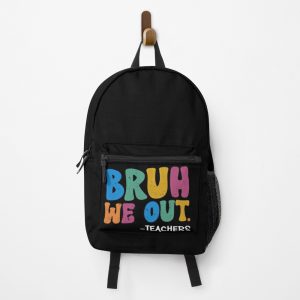 Cute End Of School Year Teacher Summer Bruh We Out Teachers Backpack PBP1343