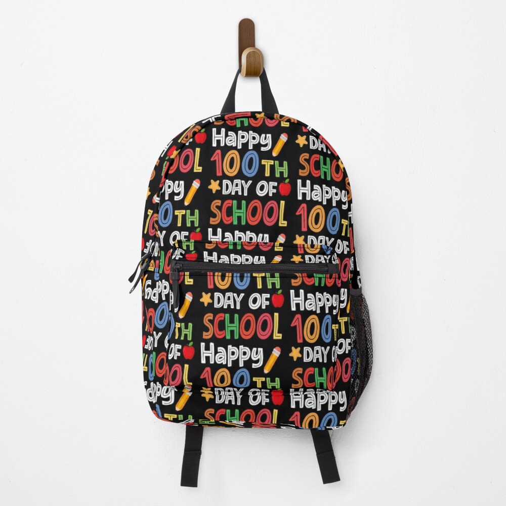 Cute-Happy-100Th-Day-Of-School-Backpack-PBP625 Cute Happy 100Th Day Of School Backpack PBP625