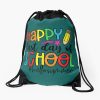 Cute Happy Last Day Of School Hello Summer Drawstring Bag DSB1463