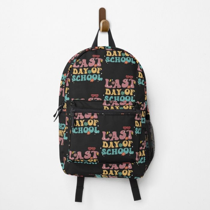 Cute Retro Last Day Of School Schools Out For Summer Teacher Backpack PBP355