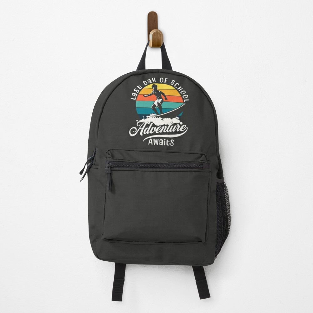 Cute-Retro-Last-Day-Of-School-Schools-Out-For-Summer-Teacher-Last-Day-Of-School-Adventure-Awaits-Summer-Break-Backpack-PBP508 Cute Retro Last Day Of School Schools Out For Summer Teacher Last Day Of School Adventure Awaits Summer Break Backpack PBP508