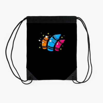 Dabbing Crayon Back To School First Day Of School Girls Boys Drawstring Bag DSB1165 2