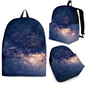 Dark Milky Way Galaxy Space Print Back To School Backpack BP261