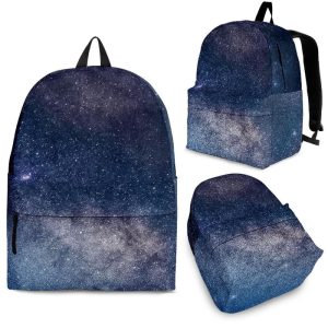 Dark Nebula Universe Galaxy Space Print Back To School Backpack BP131