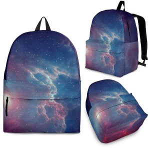 Dark Universe Galaxy Deep Space Print Back To School Backpack BP254