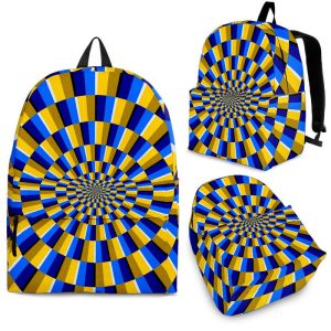 Dartboard Moving Optical Illusion Back To School Backpack BP252