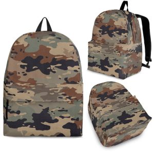 Desert Camouflage Print Back To School Backpack BP382