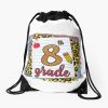 Eighth Grade Happy First Day Of School Back To School Drawstring Bag DSB095