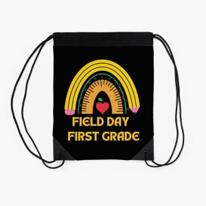 Field Day 2023 First Grade School Teacher Last Day Of School Drawstring Bag DSB1405 2