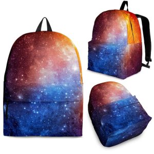 Fiery Universe Nebula Galaxy Space Print Back To School Backpack BP232