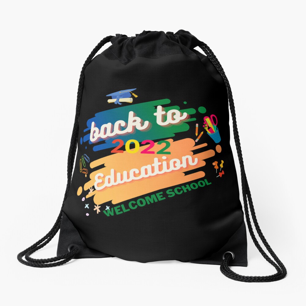Homepage 19 First Day Of Education And School Back To School 2023 Karabash Fashion Drawstring Bag DSB1098