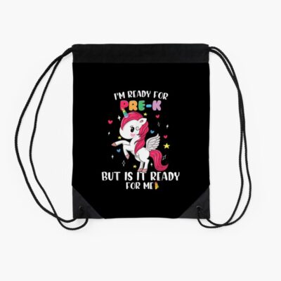 First Day Of Pre K Funny Back To School Drawstring Bag DSB220 2