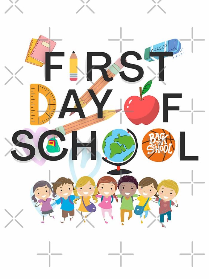 First Day Of School Back To School Drawstring Bag DSB019 1