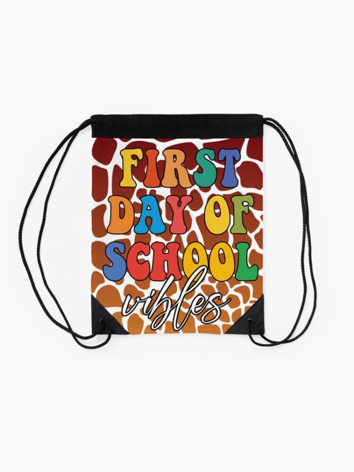 First Day Of School Education Drawstring Bag DSB1470 2