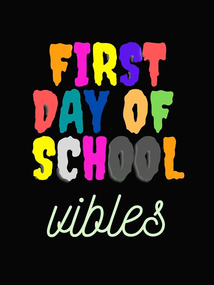 First Day Of School Happy First Day Of School Drawstring Bag DSB1334 1