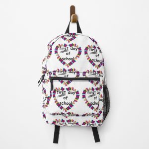 First Day Of School Heart Backpack PBP491