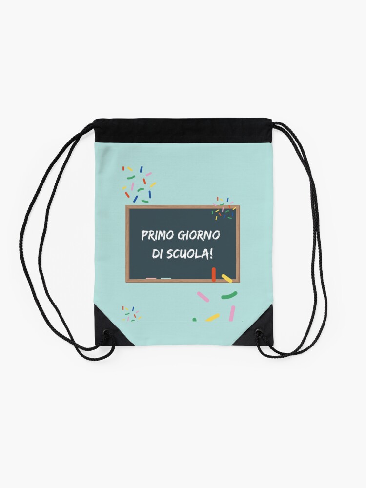 First-Day-Of-School-Scuola-Drawstring-Bag-DSB749-2 First Day Of School Scuola Drawstring Bag DSB749 2