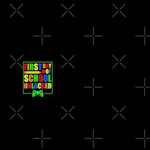 First Day Of School Unlocked Gift For Gamer And Video Game Lovers Great School 2020 Backpack PBP1106 1