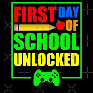 First Day Of School Unlocked Gift For Gamer And Video Game Lovers Great School 2020 Drawstring Bag DSB699 1 First Day Of School Unlocked Gift For Gamer And Video Game Lovers Great School 2020 Drawstring Bag DSB699 1