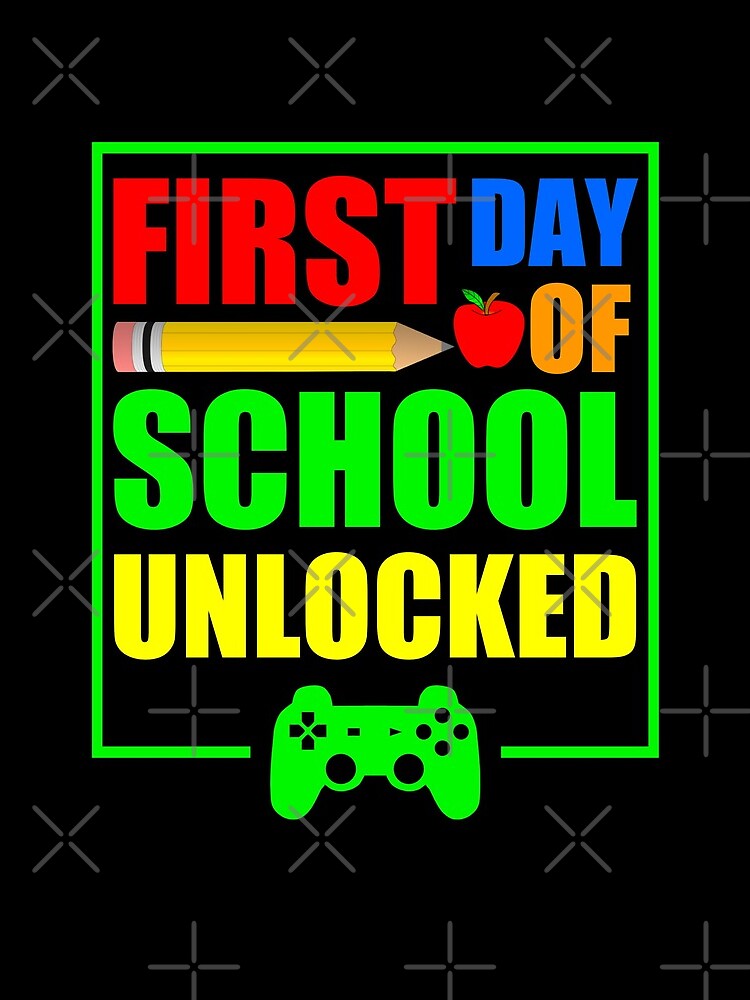 First-Day-Of-School-Unlocked-Gift-For-Gamer-And-Video-Game-Lovers-Great-School-2020-Drawstring-Bag-DSB699-1 First Day Of School Unlocked Gift For Gamer And Video Game Lovers Great School 2020 Drawstring Bag DSB699 1