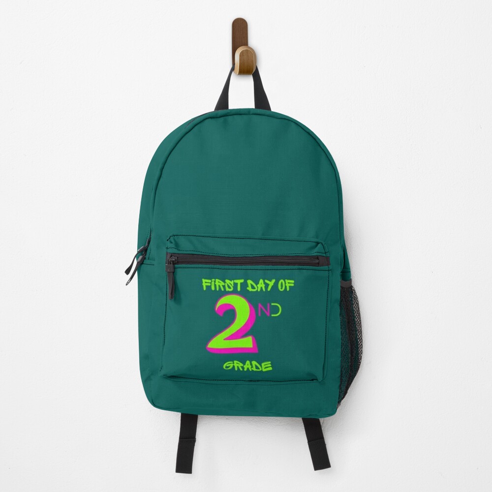 First Day Of School Vibes Teacher Student Funny Back To School Gift Idea Backpack PBP1065