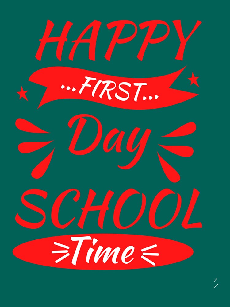 First Day Of School Vibes Teacher Student Funny Back To School Gift Idea Drawstring Bag DSB565 1