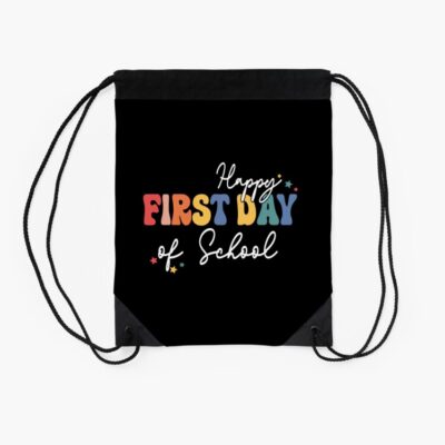 First Day Of School Vibes The First Day Of Back To School Vibes And Students Illustration Drawstring Bag DSB1028 2 First Day Of School Vibes The First Day Of Back To School Vibes And Students Illustration Drawstring Bag DSB1028 2