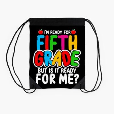 Fith Grade Back To School Gift Students Boys Girls Drawstring Bag DSB1092 2 Fith Grade Back To School Gift Students Boys Girls Drawstring Bag DSB1092 2