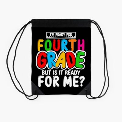 Fourth Grade Back To School Gift Students Boys Girls Drawstring Bag DSB1073 2