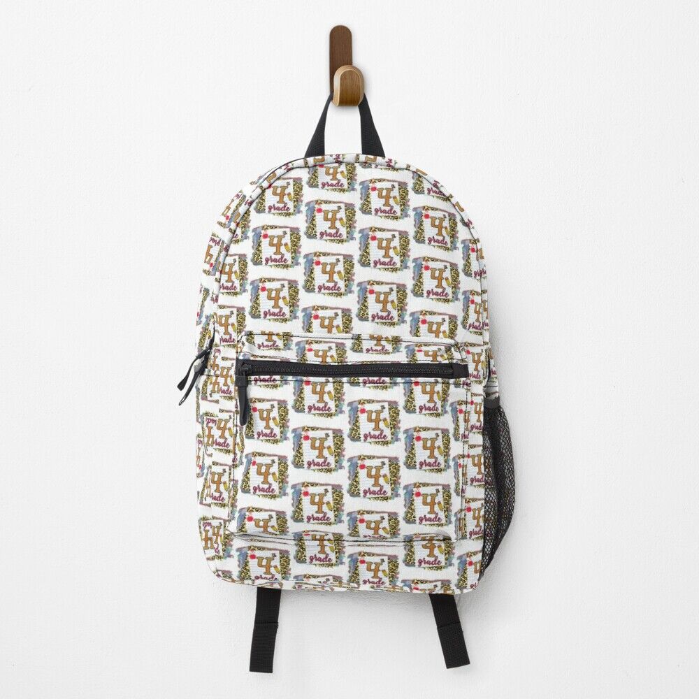 Fourth Grade Happy First Day Of School- Back To School Backpack PBP651