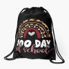 Funny 100 Day Of School Lovely Gromes Romantical For Valentine'S Day In February Drawstring Bag DSB983