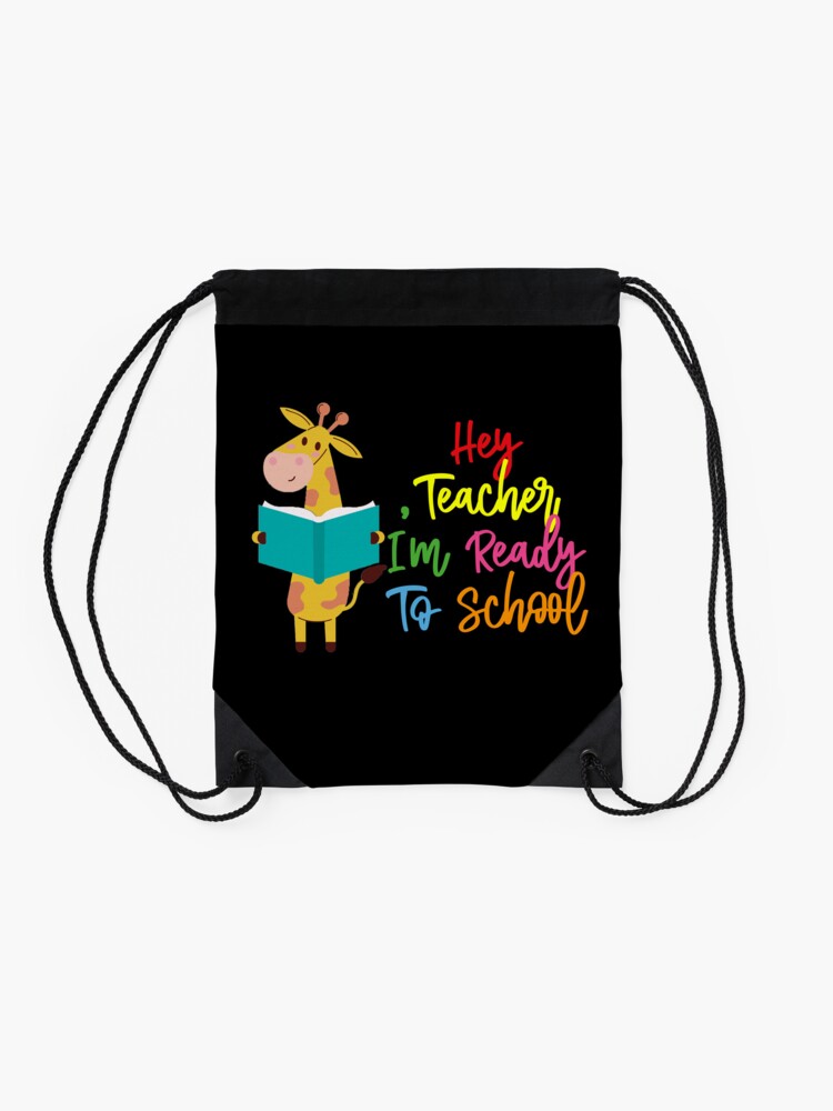 Funny-Back-To-School-Day-Animals-Animals-Study-Day-Of-School-Drawstring-Bag-DSB916-2 Funny Back To School Day Animals Animals Study Day Of School Drawstring Bag DSB916 2