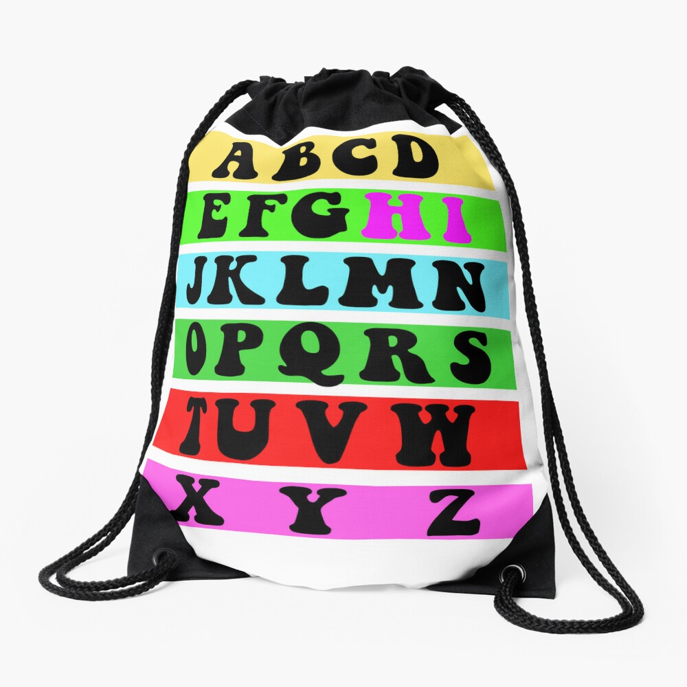 Funny Back To School Drawstring Bag DSB605