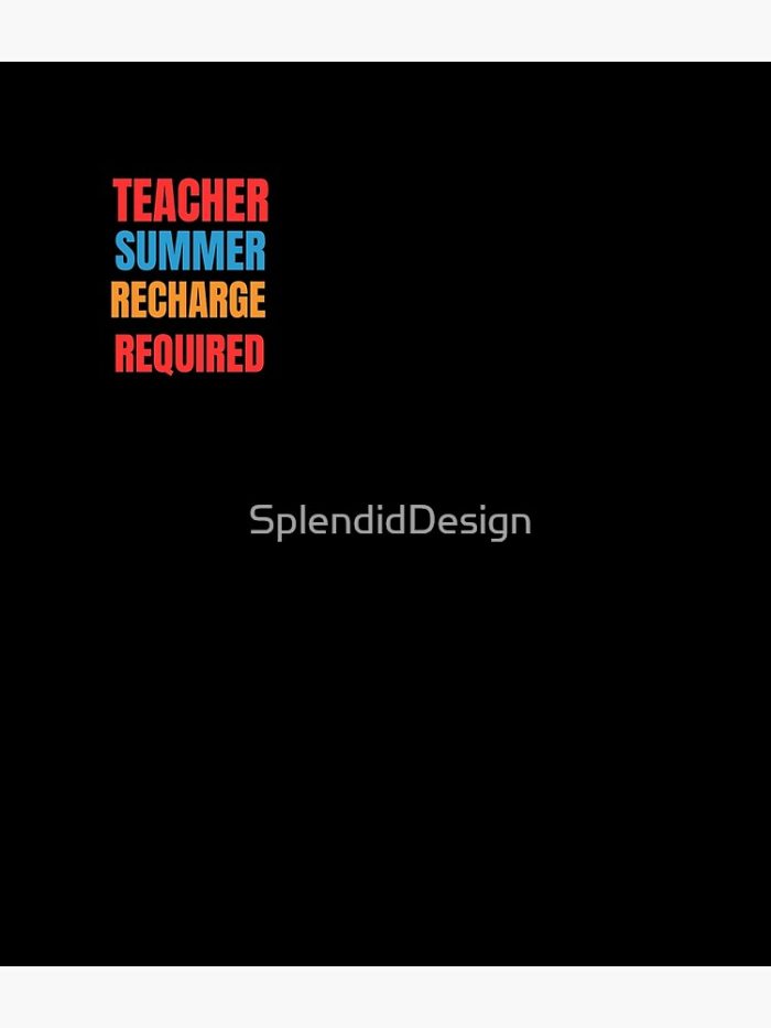 Funny Teacher Summer Recharge Required Vintage Funny Teacher Day Gifts Summer Lovers Backpack PBP1114 1