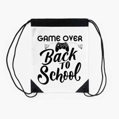 Game Over Back To School Drawstring Bag DSB746 2 Game Over Back To School Drawstring Bag DSB746 2