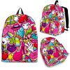 Girly Unicorn Cartoon Pattern Print Back To School Backpack BP226